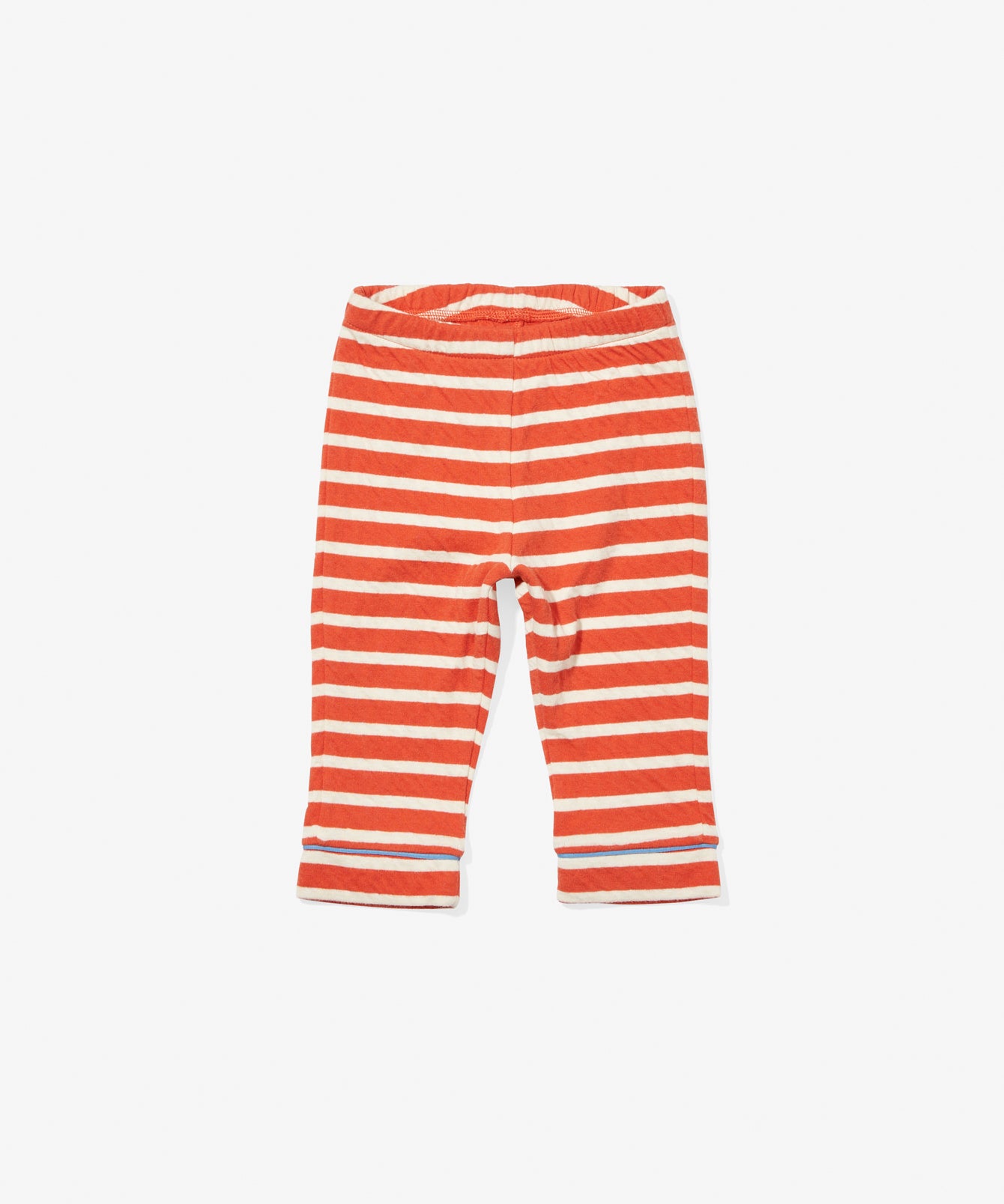 Red and white sales striped baby leggings