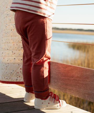 Andy Baby Legging, Nautical Red