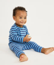 Andy Baby Legging, Ocean Stripe