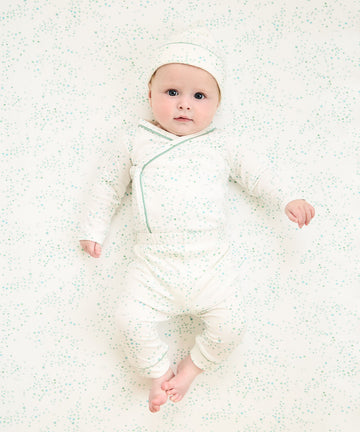 Andy Baby Legging, Seafoam Star