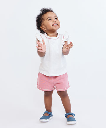 Bailey Baby Short, Rose