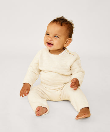 Baker Baby Pant, Cream