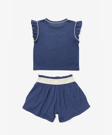 Bea Short Set, Navy