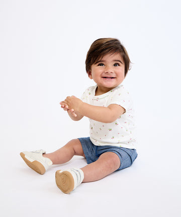 Bingo Baby Short, Denim