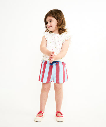 Bingo Short, Cherry Stripe