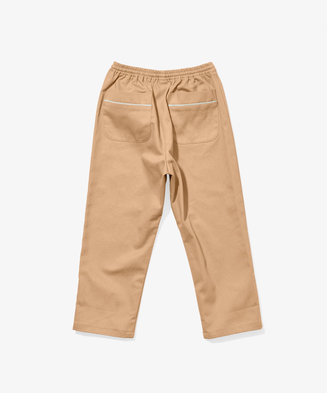 Tan Child's Pant with Drawcord Waist | Oso & Me