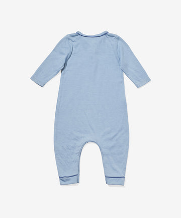 Campbell Romper, Dusty Blue