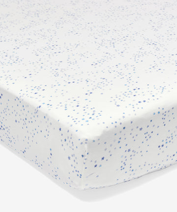 Crib Sheet, Blue Star