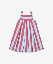 Daisy Dress, Cherry Stripe