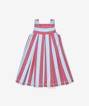 Daisy Dress, Cherry Stripe