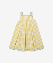 Daisy Dress, Yellow Picnic Check