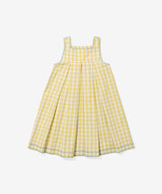 Daisy Dress, Yellow Picnic Check