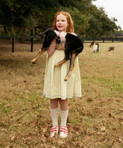 Daisy Dress, Yellow Picnic Check