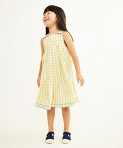 Daisy Dress, Yellow Picnic Check