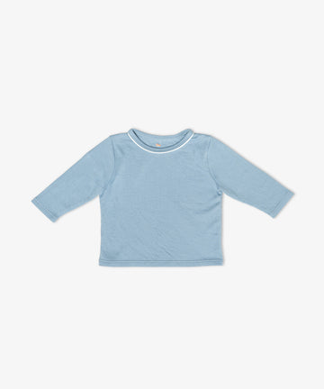 Edward Baby T-Shirt, Dusty Blue