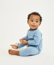 Edward Baby T-Shirt, Dusty Blue