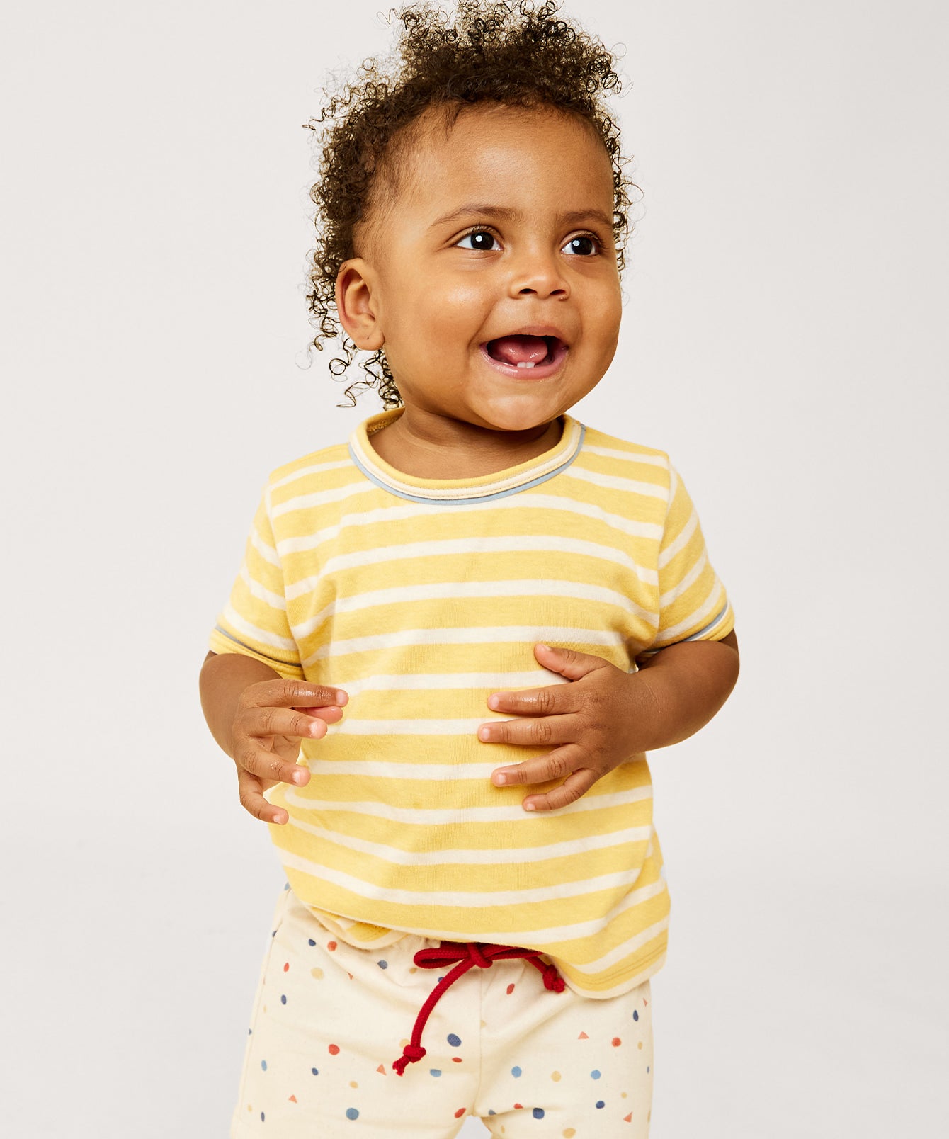 Yellow store infant shirt