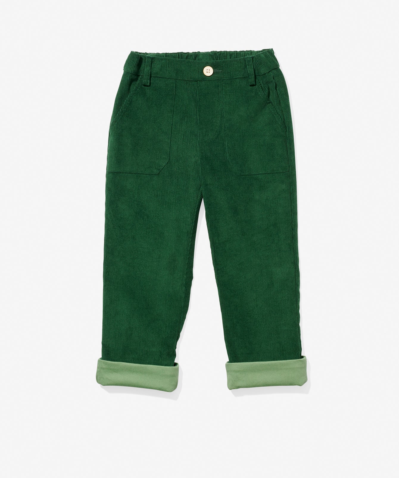 Fay Kids straight-leg trousers - Green