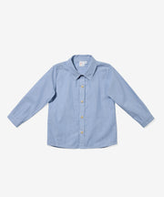 Jeffie Shirt, Blue Pinstripe