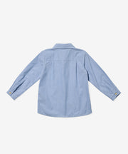 Jeffie Shirt, Blue Pinstripe