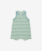 Lachlan Romper, Mist Stripe