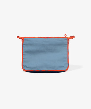 Large Zip Bag, Cool Color Block