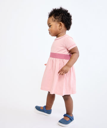 Mirren Baby Dress, Petal