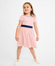 Mirren Dress, Nautical Red Stripe