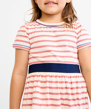 Mirren Dress, Nautical Red Stripe