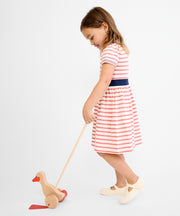 Mirren Dress, Nautical Red Stripe