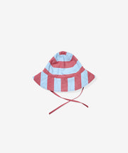 Noe Baby Hat, Cherry Stripe