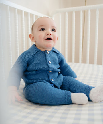 Pat Baby Jacket, Blue