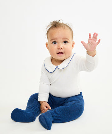 Peter Pan One-piece, Navy Piping