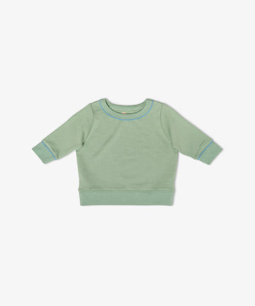 Remy Baby Sweatshirt, Basil