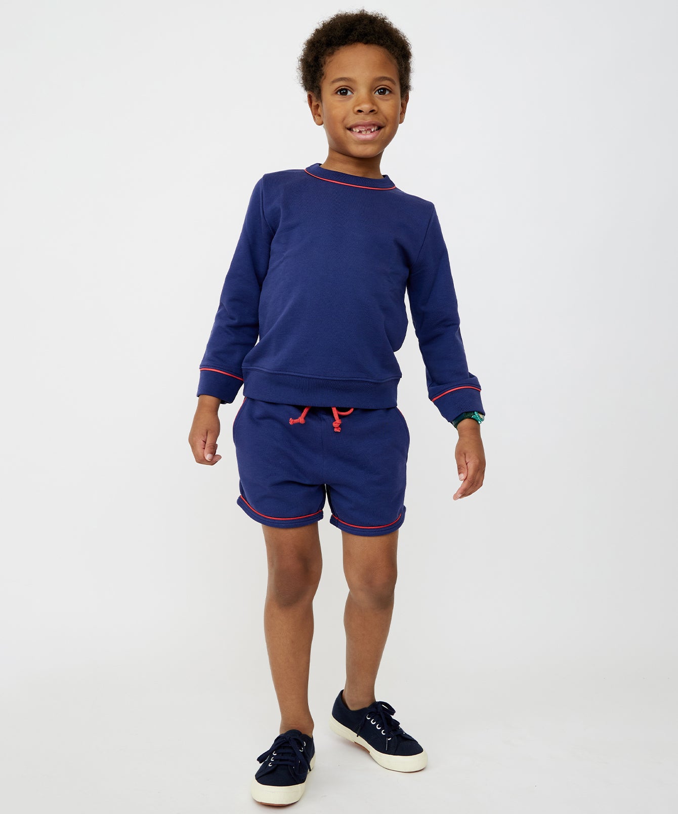 Childrens navy hot sale sweatshirt