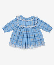 Sara Baby Dress, Autumn Plaid