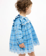 Sara Baby Dress, Autumn Plaid