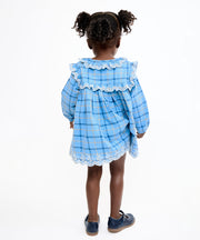 Sara Baby Dress, Autumn Plaid