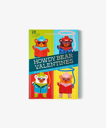 Valentine Card Set, Howdy Bear