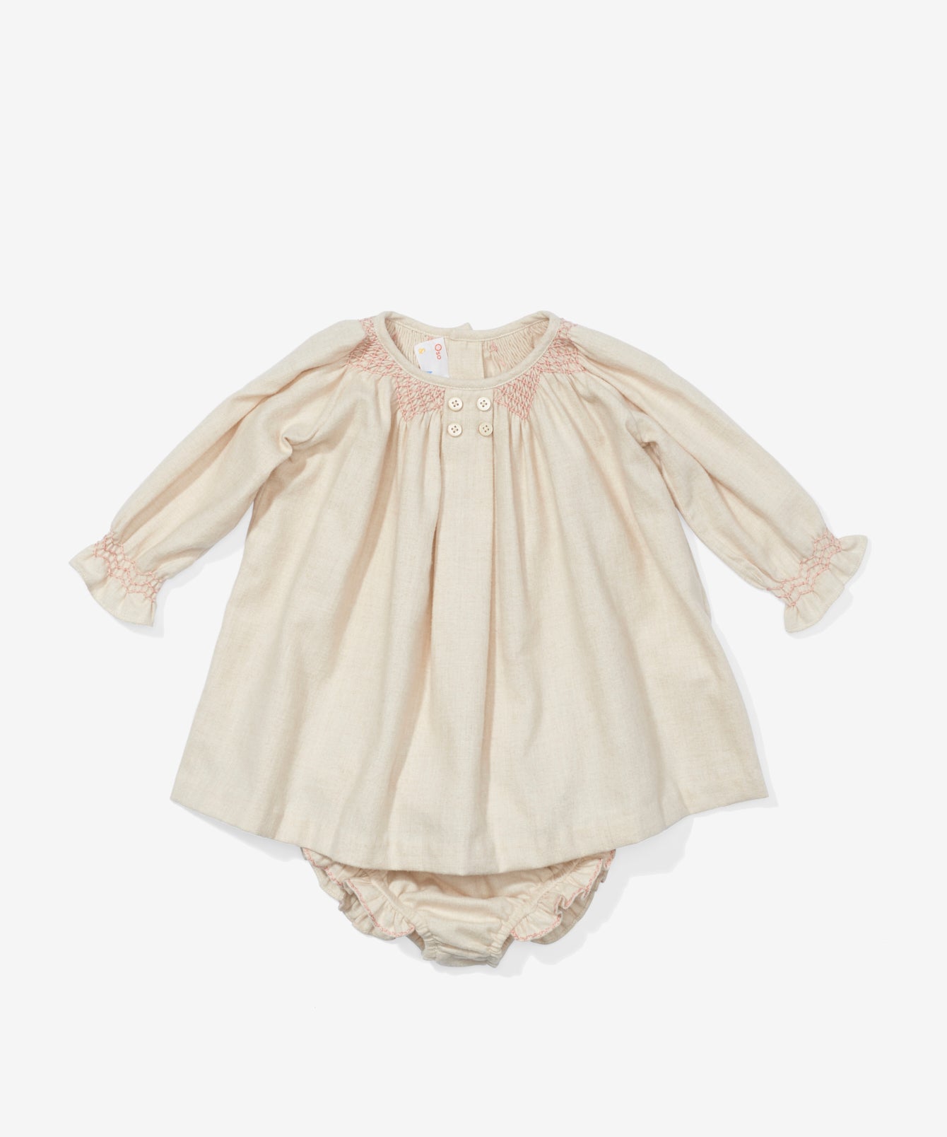 Willa Baby Dress Rose Oso Me