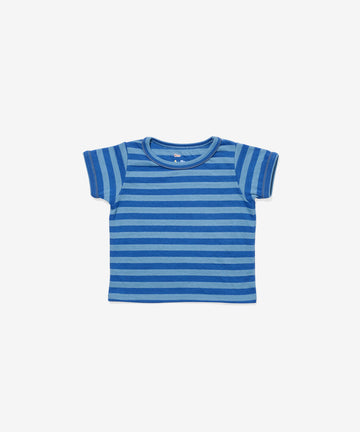 Willie Baby T-Shirt, Indigo Stripe