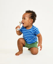 Willie Baby T-Shirt, Indigo Stripe