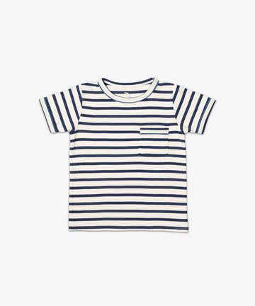 Willie T-Shirt, Navy Stripe