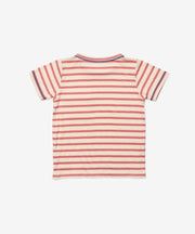 Willie T-Shirt, Nautical Red Stripe