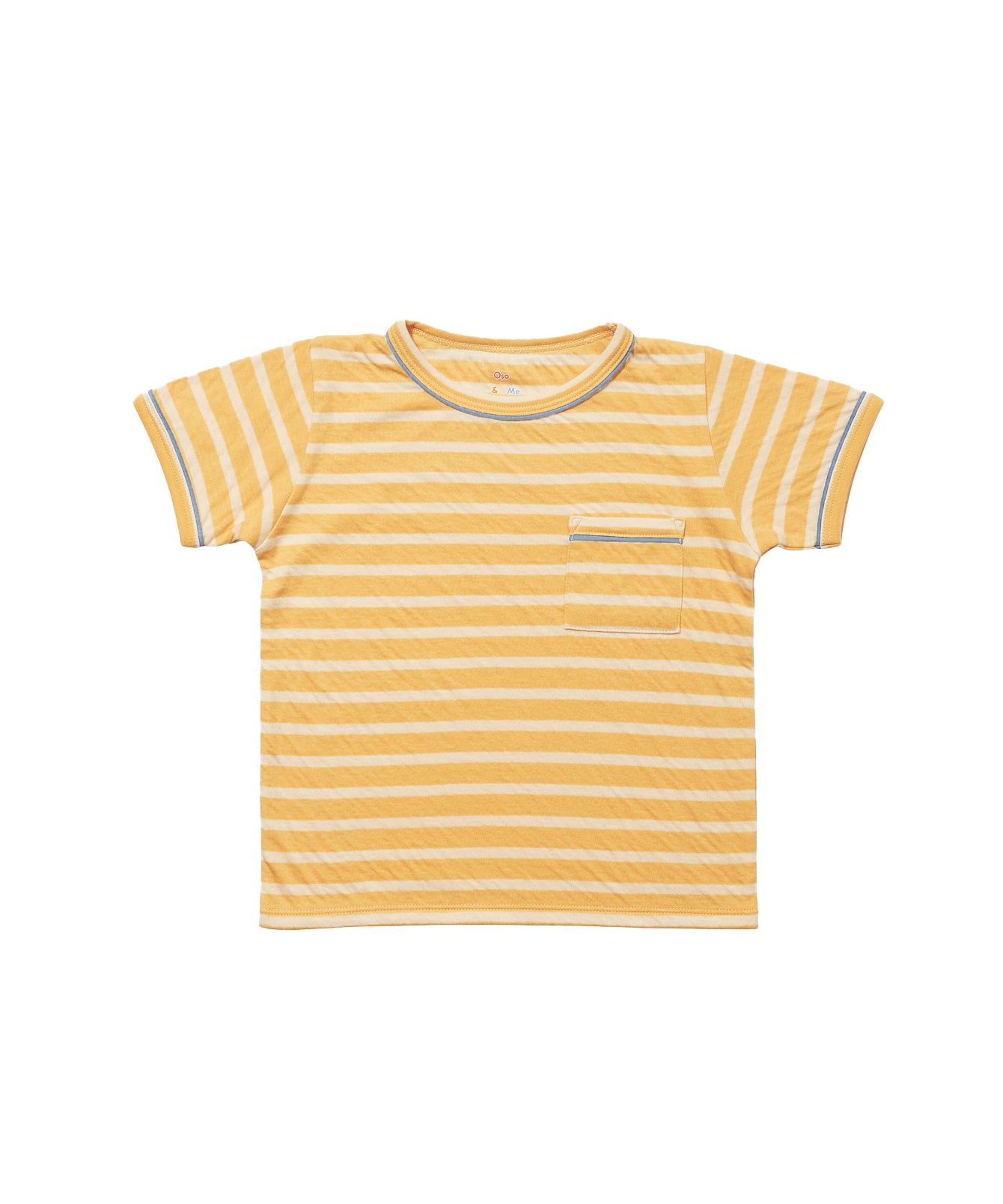 Yellow Stripe Girl and Boy Shirt | Oso & Me